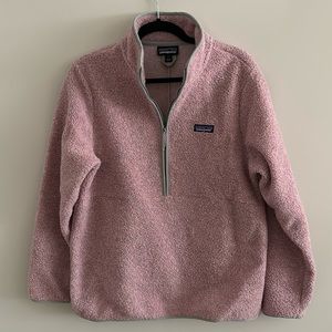 Patagonia Women’s Reclaimed Fleece Pullover Pink Large